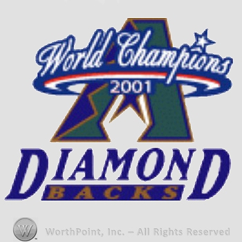 Arizona Diamondbacks sport logo: 2001 World Champions.