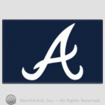 Atlanta Braves sport logo: A on a dark background.