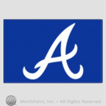Atlanta Braves sport logo: A on a blue background.