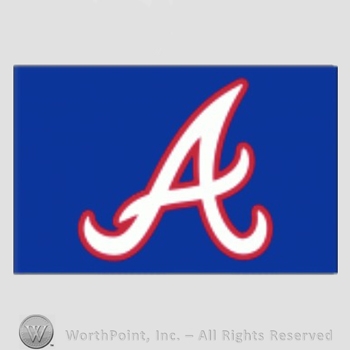 Atlanta Braves sport logo: A on a blue background.