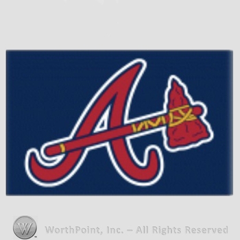 Atlanta Braves sport logo: A on a blue background.