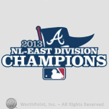 Atlanta Braves sport logo: 2013 NL-East Division Champions.
