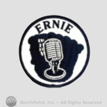 Atlanta Braves sport logo: ERNIE and an old microphone inside a circle.