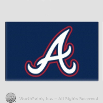 Atlanta Braves sport logo: A on a dark background.