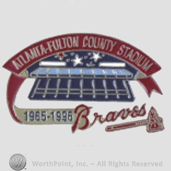 Atlanta Braves sport logo: Walt Disney World above an A and 2018.