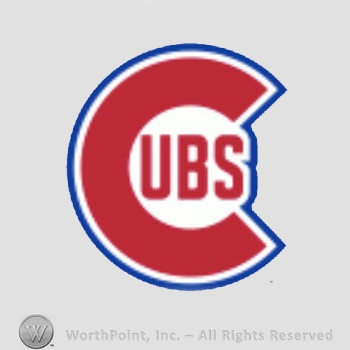 Chicago Cubs sport logo: UBS inside C.
