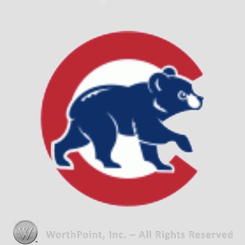Chicago Cubs sport logo: baby bear head inside letter C.