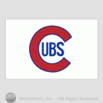 Chicago Cubs sport logo: UBS inside C.