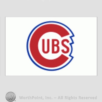 Chicago Cubs sport logo: UBS inside C.