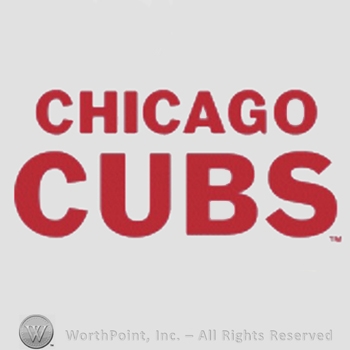 Chicago Cubs sport logo: Chicago Cubs.