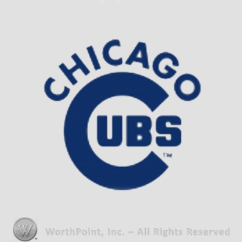 Chicago Cubs sport logo: Chicago above UBS inside a C.