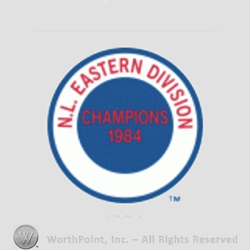 Chicago Cubs sport logo: N.L. Eastern Division Champions 1984.