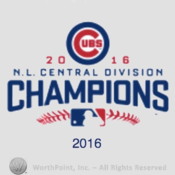 Chicago Cubs sport logo: 2016 world Series Champions.