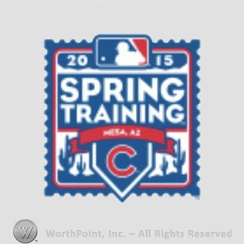 Chicago Cubs sport logo: 2015 spring training.