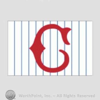 Cincinnati Reds sport logo: C on a white with blue stripes background.