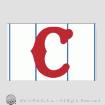 Cincinnati Reds sport logo: C on a white with blue stripes background.