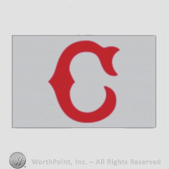 Cincinnati Reds sport logo: C on a grey background.