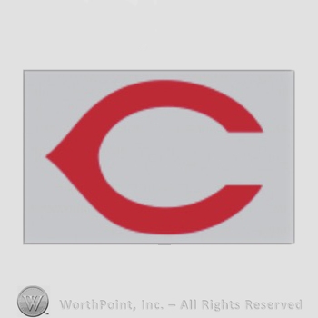 Cincinnati Reds sport logo: C on a grey background.