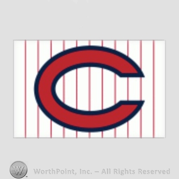 Cincinnati Reds sport logo: C on a white with red stripes background.