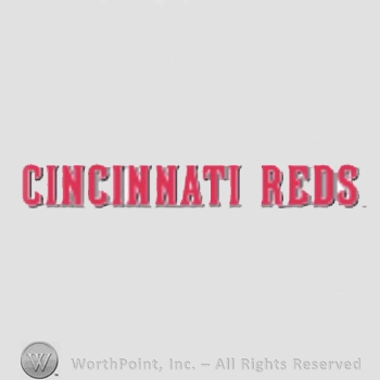 Cincinnati Reds sport logo: CINCINNATI REDS.
