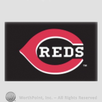 Cincinnati Reds sport logo: REDS inside C on a black background.