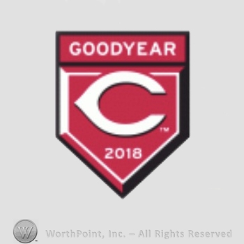 Cincinnati Reds sport logo: Goodyear C 2018.