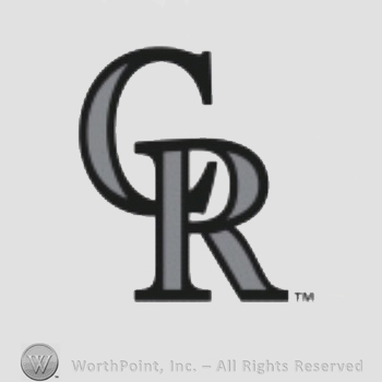 Colorado Rockies sport logo: interlocked CR.
