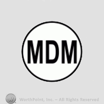 Colorado Rockies sport logo: MDM inside a circle.