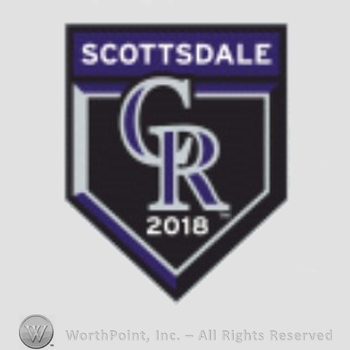 Colorado Rockies sport logo: Scottsdale CR 2018.
