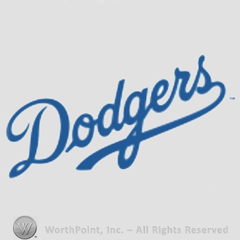 Los Angeles Dodgers sport logo: Dodgers script.