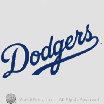 Los Angeles Dodgers sport logo: Dodgers script.
