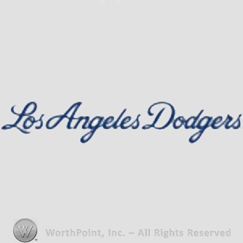 Los Angeles Dodgers sport logo: Los Angeles Dodgers script.