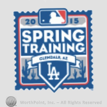 Los Angeles Dodgers sport logo: 2015 Spring Training LA.