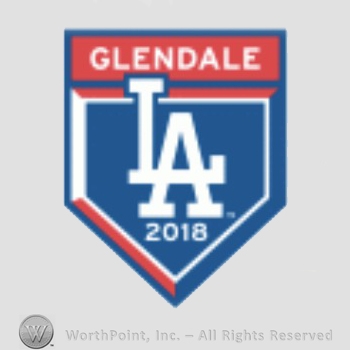 Los Angeles Dodgers sport logo: Glendale LA 2018.