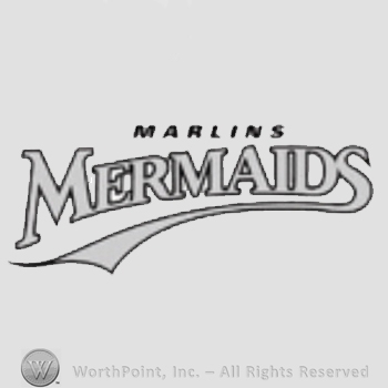 Miami Marlins sport logo: Marlins Mermaids.