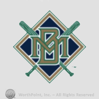 Milwaukee Brewers sport logo: interlocking MB on a diamond with crossed bats.