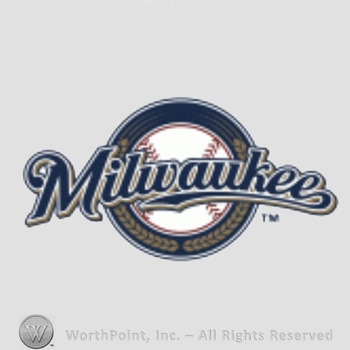 Milwaukee Brewers sport logo: Milwaukee written over a circle.