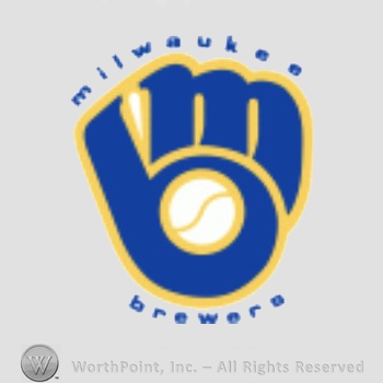Milwaukee Brewers sport logo: MB together in the shape of a baseball glove.
