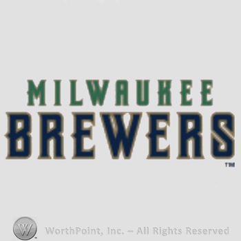 Milwaukee Brewers sport logo: Milwaukee Brewers.