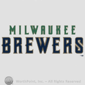 Milwaukee Brewers sport logo: Milwaukee Brewers.
