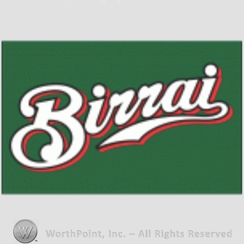 Milwaukee Brewers sport logo: Birrai on a green background.