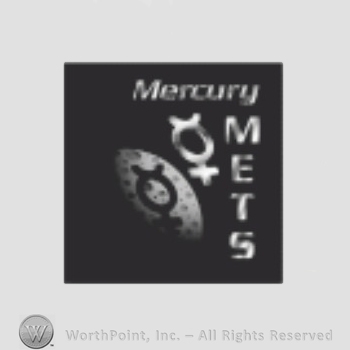 New York Mets sport logo: Mercury Mets Turn-Ahead-the-Clock (TATC) script.