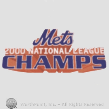 New York Mets sport logo: Mets 2000 National league Champs.