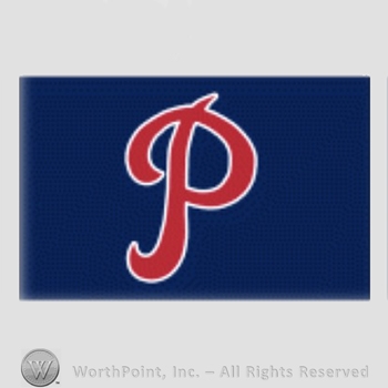Philadelphia Phillies sport logo: letter P on a navy blue background.