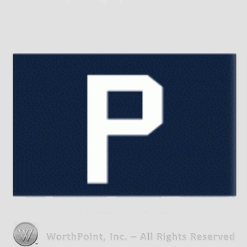 Philadelphia Phillies sport logo: letter P on a navy blue background.