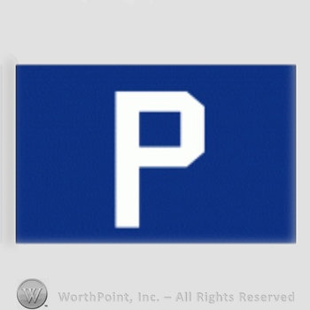 Philadelphia Phillies sport logo: letter P on a blue background.