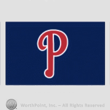 Philadelphia Phillies sport logo: letter P on a navy blue background.