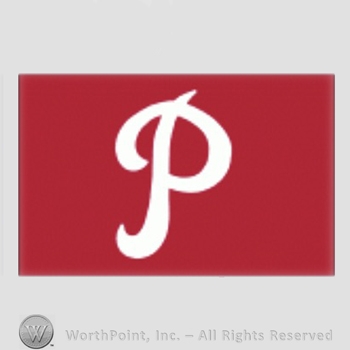 Philadelphia Phillies sport logo: letter P on a red background.