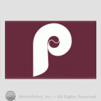 Philadelphia Phillies sport logo: letter P on a maroon background.