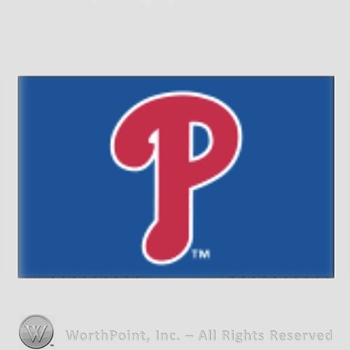 Philadelphia Phillies sport logo: letter P on a blue background.